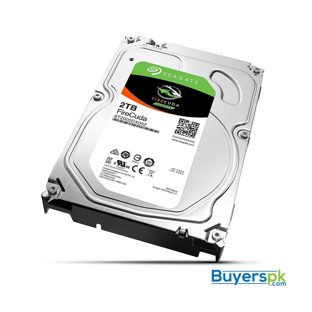 Seagate 2TB FireCuda Gaming SSHD (Solid State Hybrid Drive) - 7200 RPM SATA 6Gb/s 64MB Cache 3.5-Inch Hard Drive (ST2000DX002) 5 Yrs Seagate 2TB FireCuda Gaming SSHD (Solid State Hybrid Drive) - 7200 RPM SATA 6Gb/s 64MB Cache 3.5-Inch Hard Drive (ST2000DX002) 5 Yrs